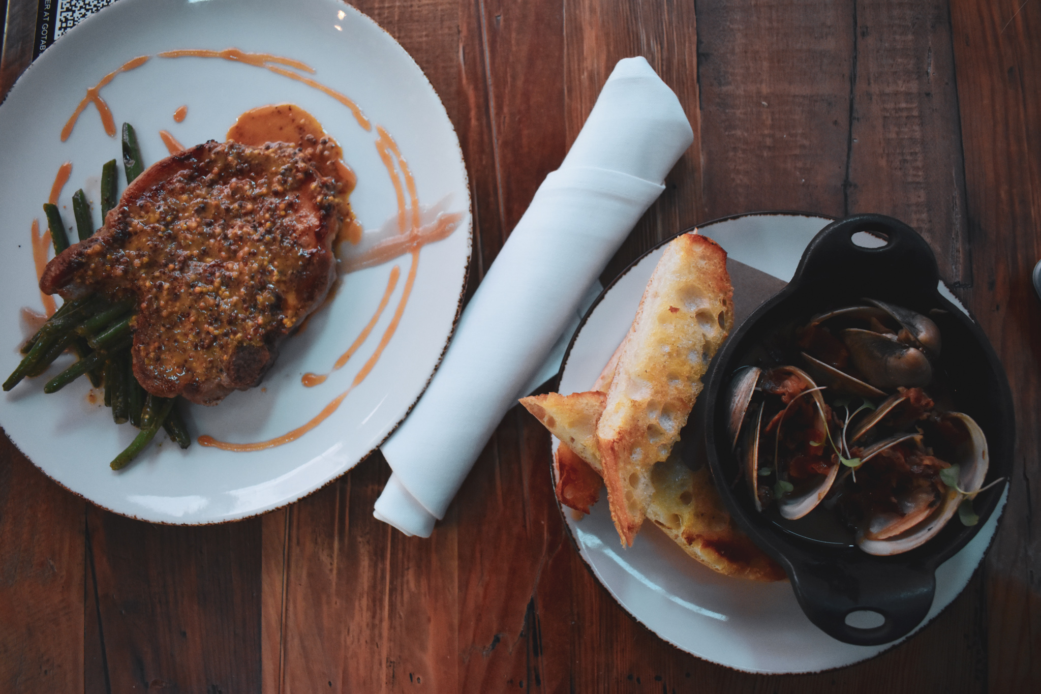 Food at Caboose Tavern